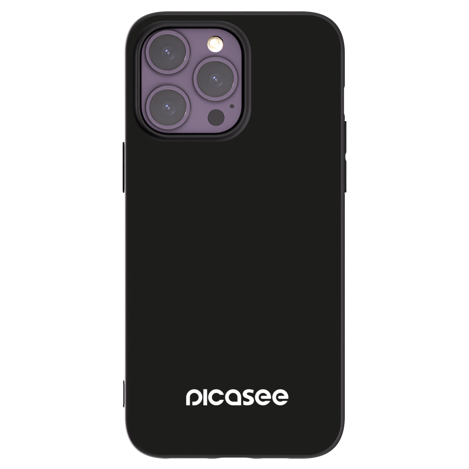 Picasee Μαύρη θήκη σιλικόνης για Apple iPhone 14 Pro Max - Picasee