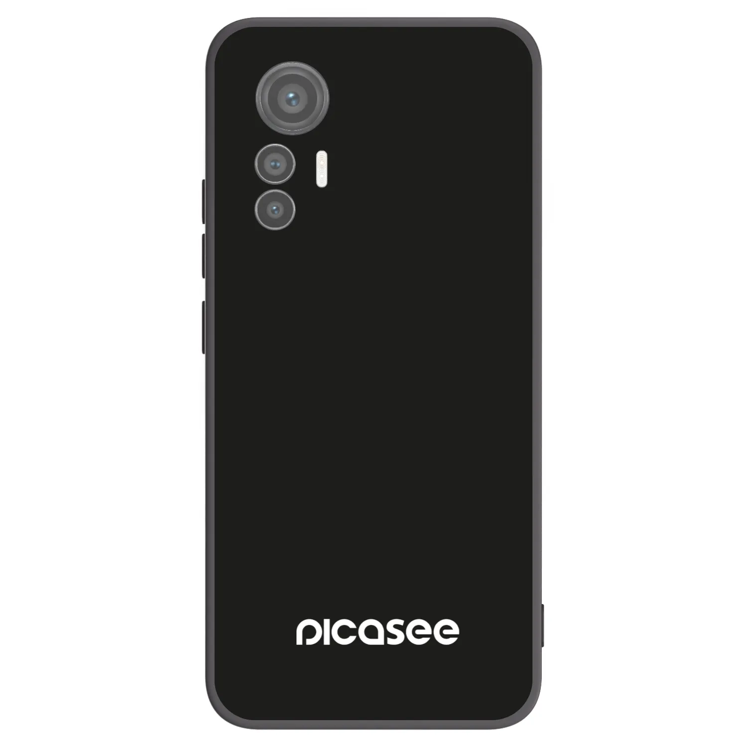 Picasee Μαύρη θήκη σιλικόνης για Xiaomi 12 Lite - Picasee