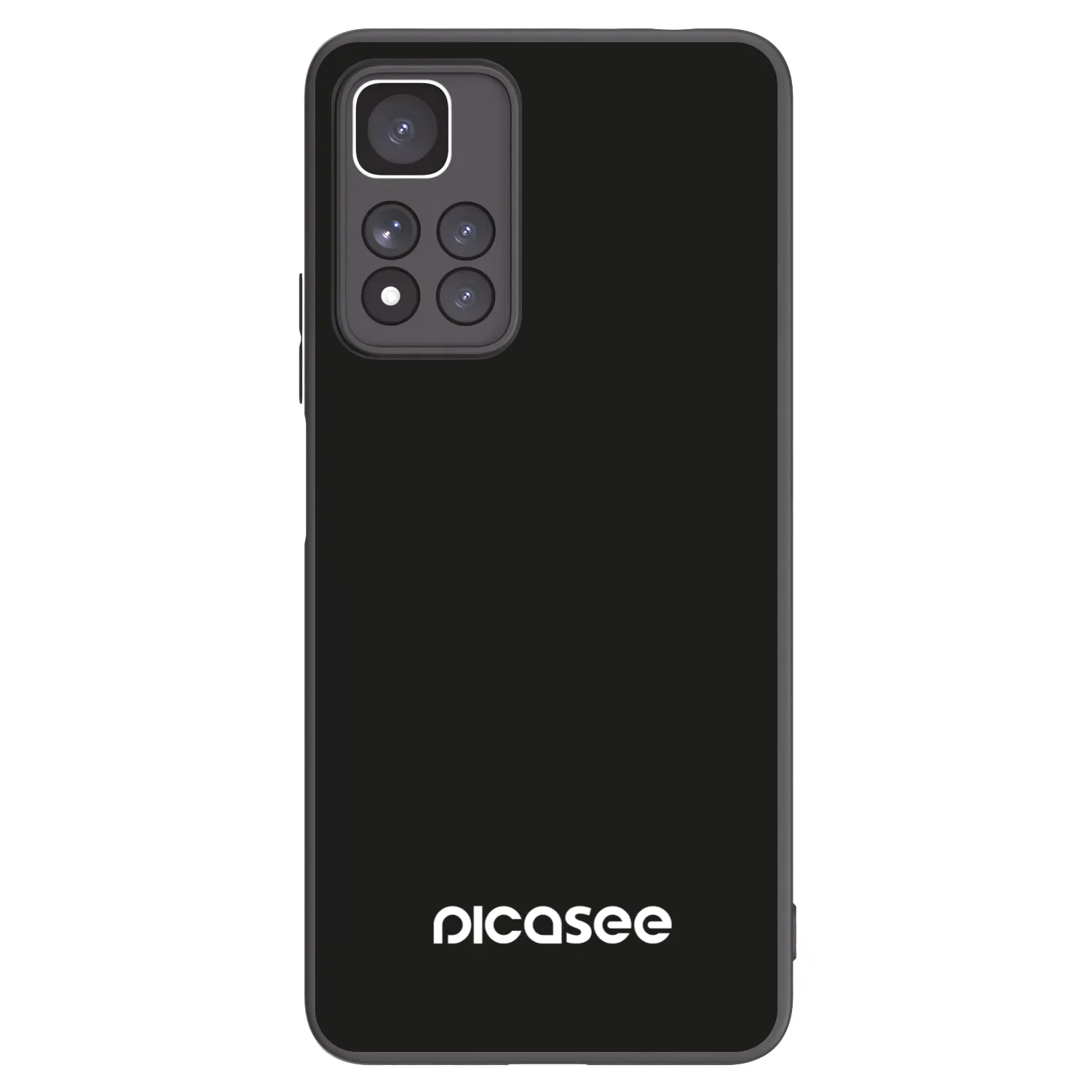 Picasee Μαύρη θήκη σιλικόνης για Xiaomi Redmi Note 11 Pro+ 5G - Picasee