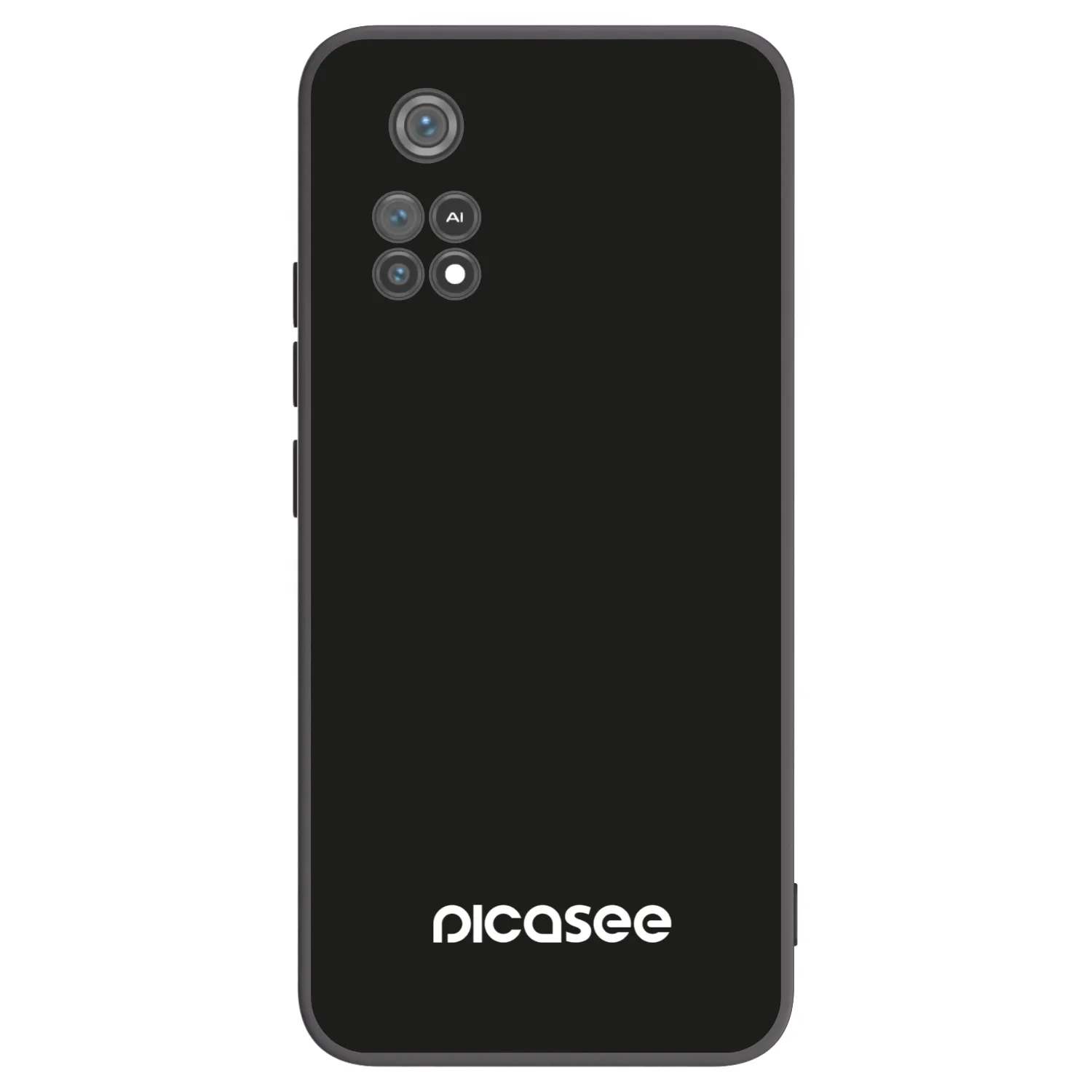 Picasee Μαύρη θήκη σιλικόνης για Xiaomi Poco M4 Pro - Picasee