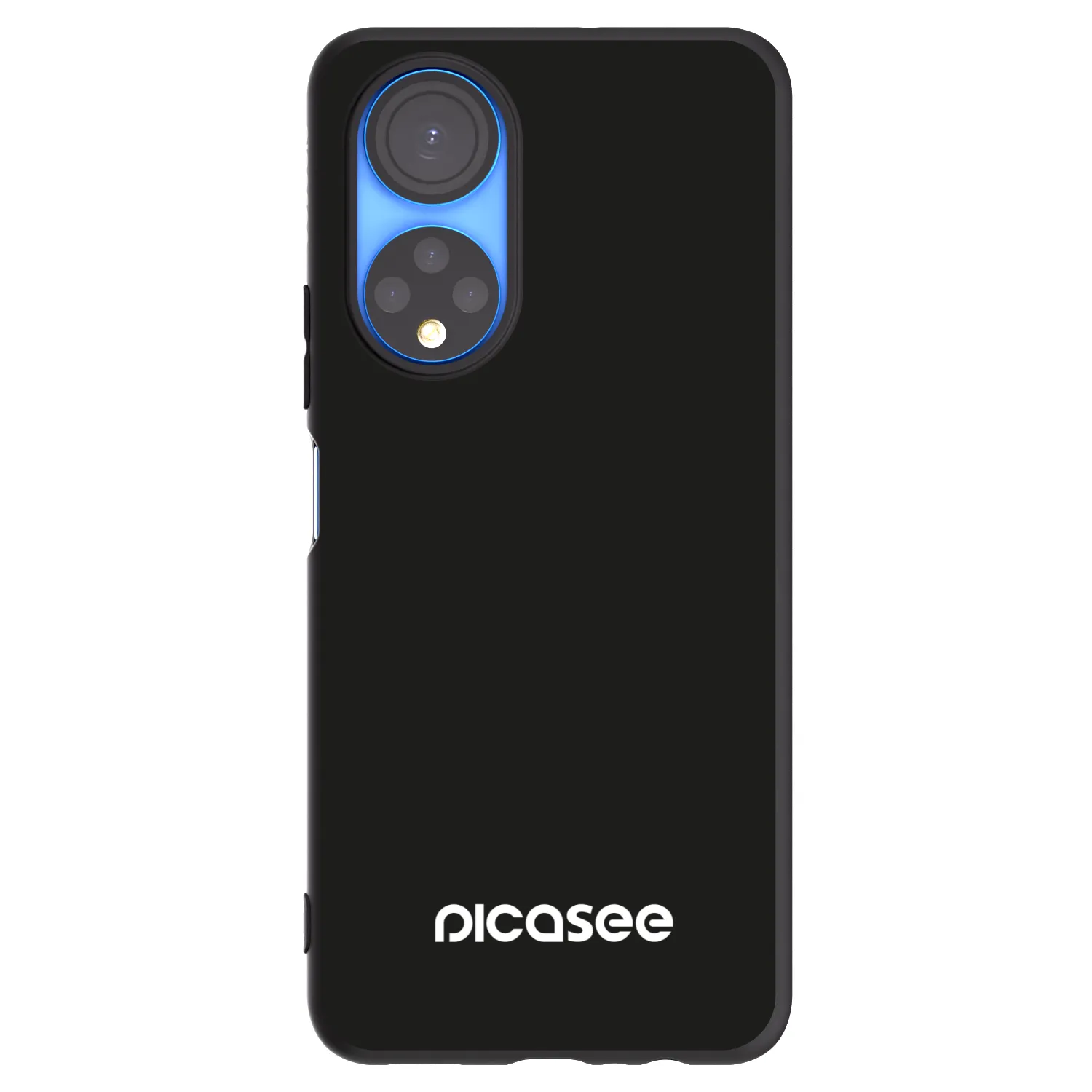 Picasee Μαύρη θήκη σιλικόνης για Honor X7 - Picasee