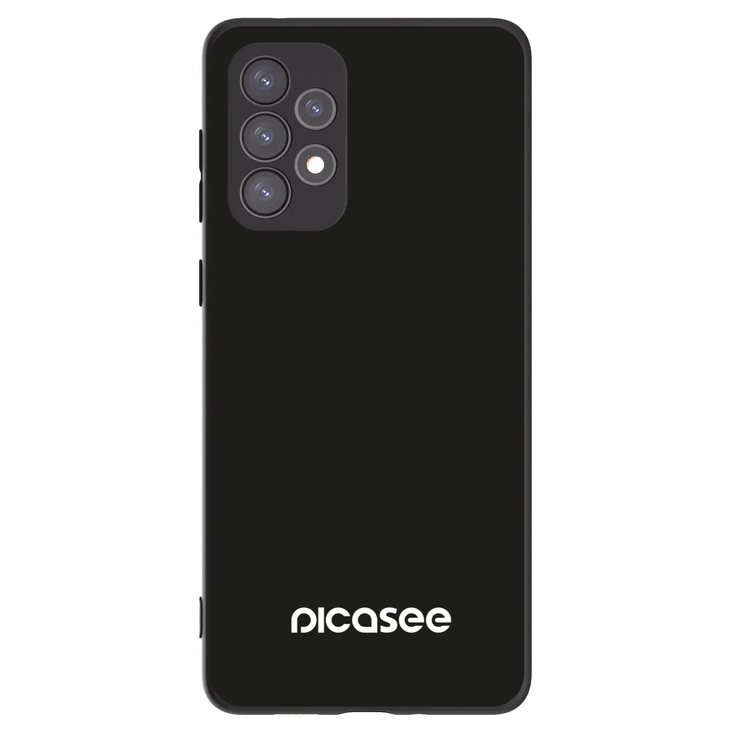 Picasee Μαύρη θήκη σιλικόνης για Samsung Galaxy A73 5G - Picasee