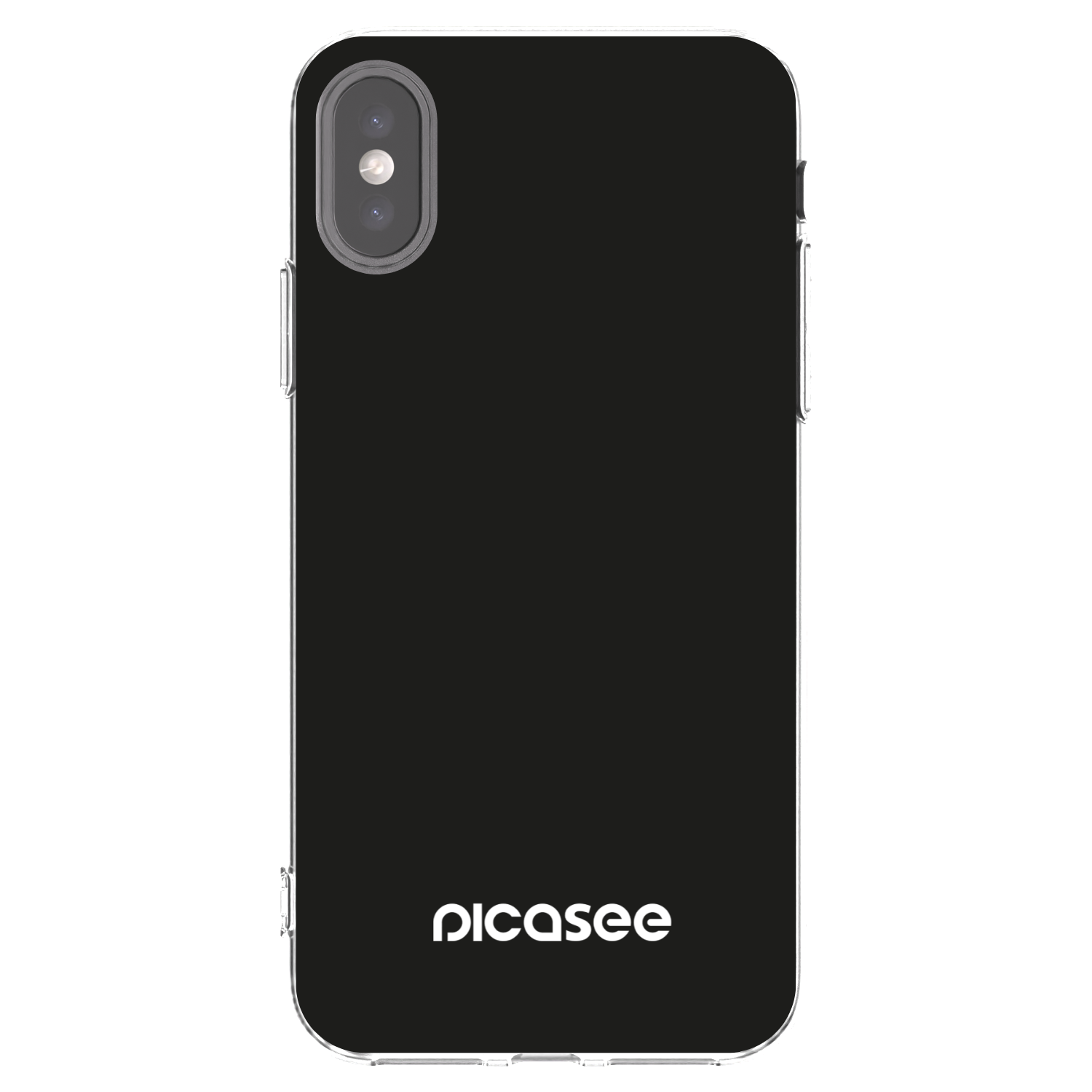 Picasee διαφανής θήκη σιλικόνης Apple iPhone X/XS - Picasee