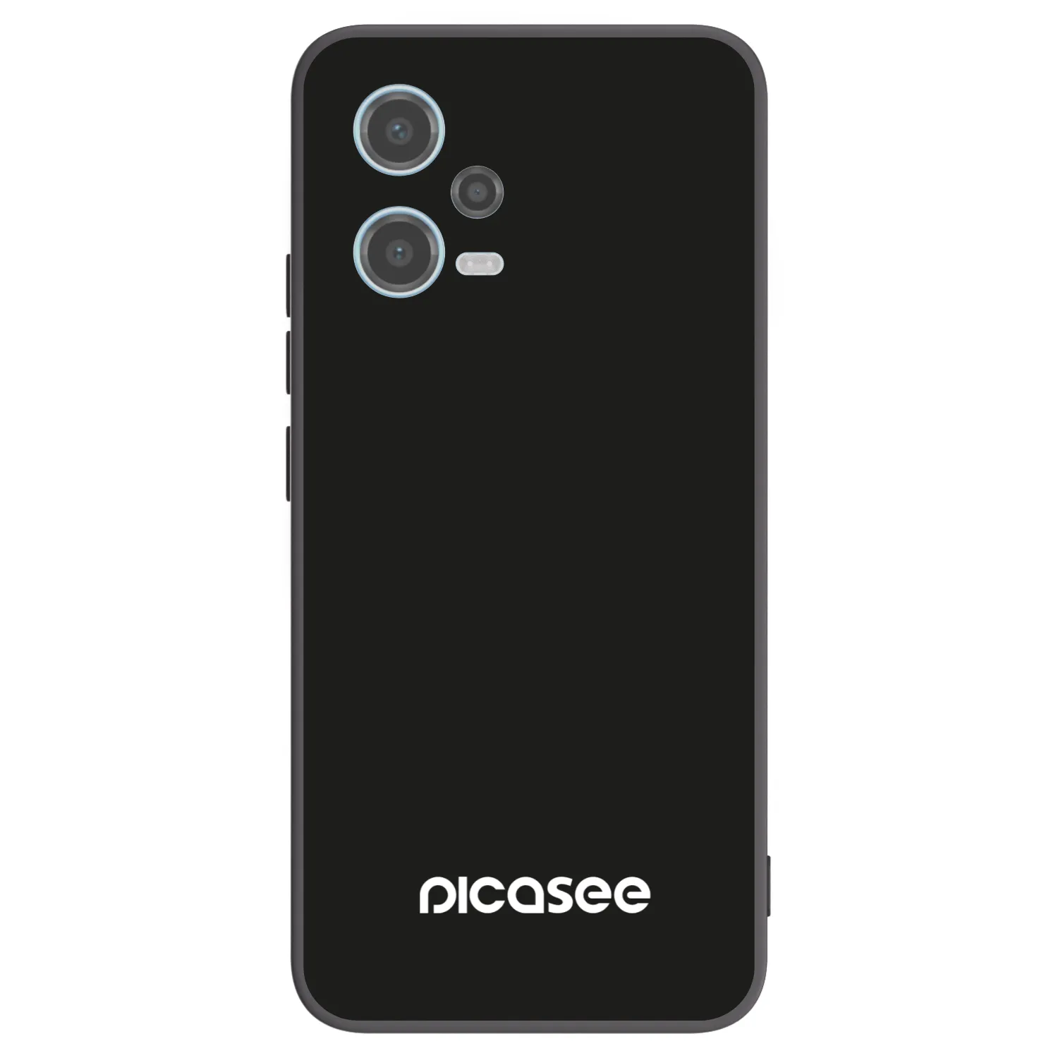 Picasee Μαύρη θήκη σιλικόνης για Xiaomi Redmi Note 12 5G - Picasee