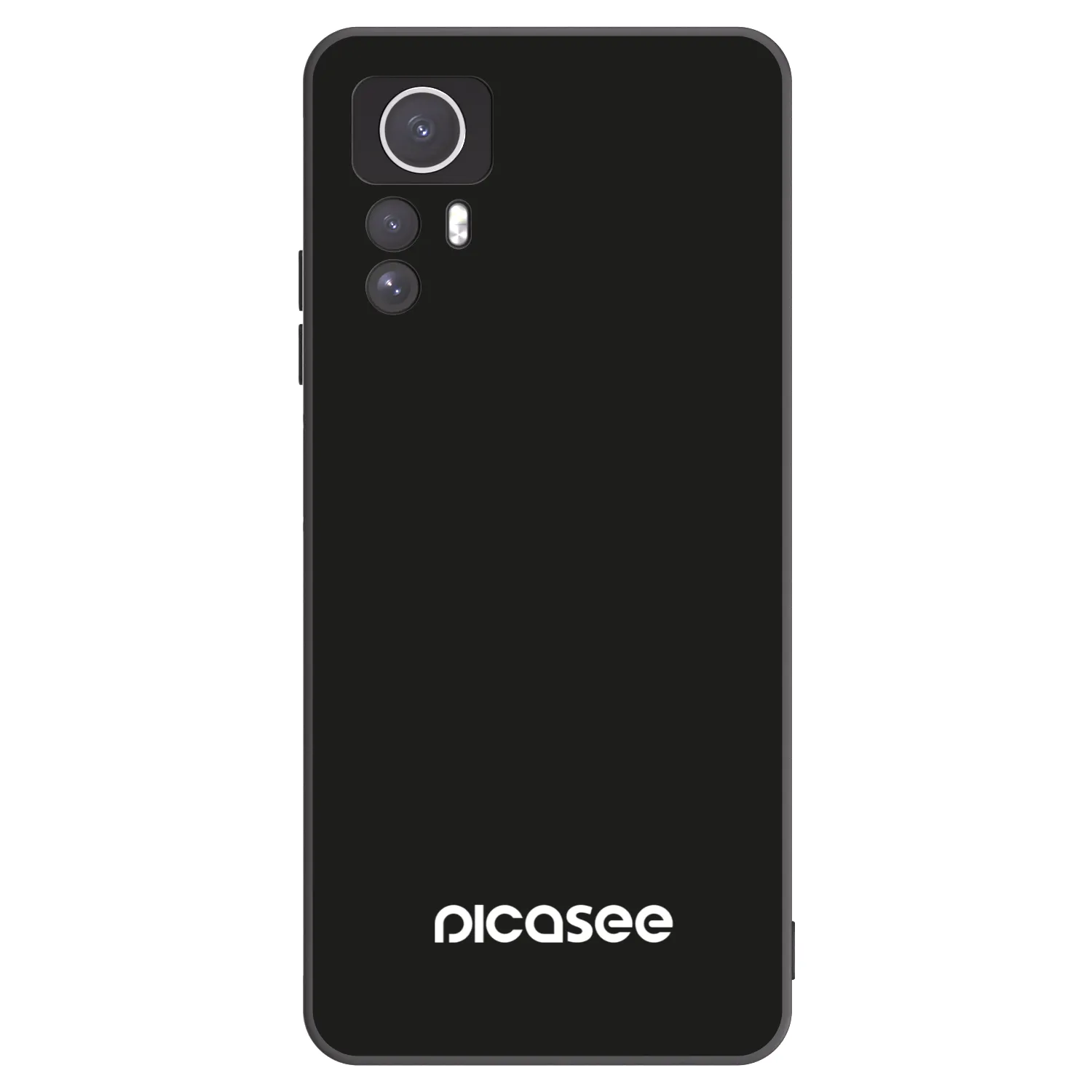 Picasee Μαύρη θήκη σιλικόνης για Xiaomi Redmi Note 12S - Picasee