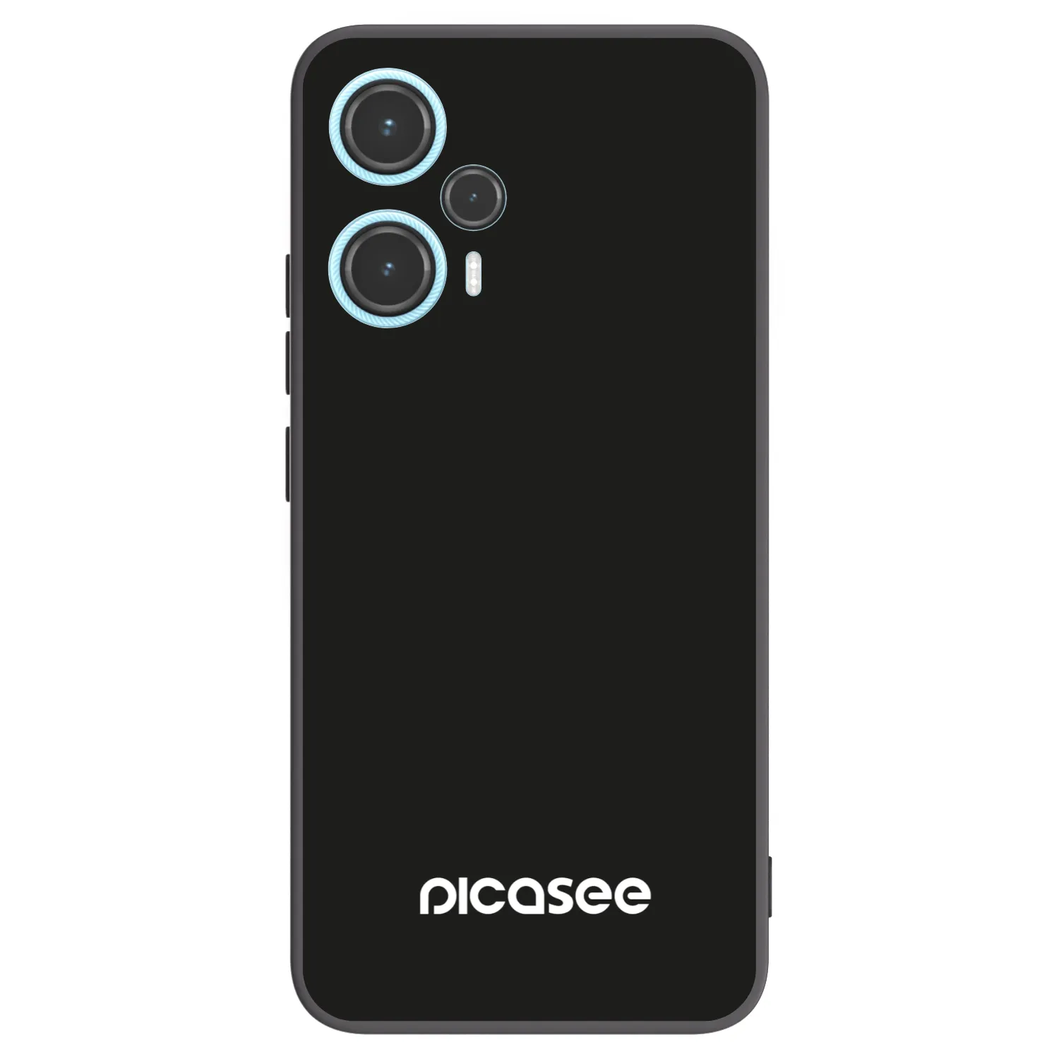 Picasee Μαύρη θήκη σιλικόνης για Xiaomi Poco F5 - Picasee