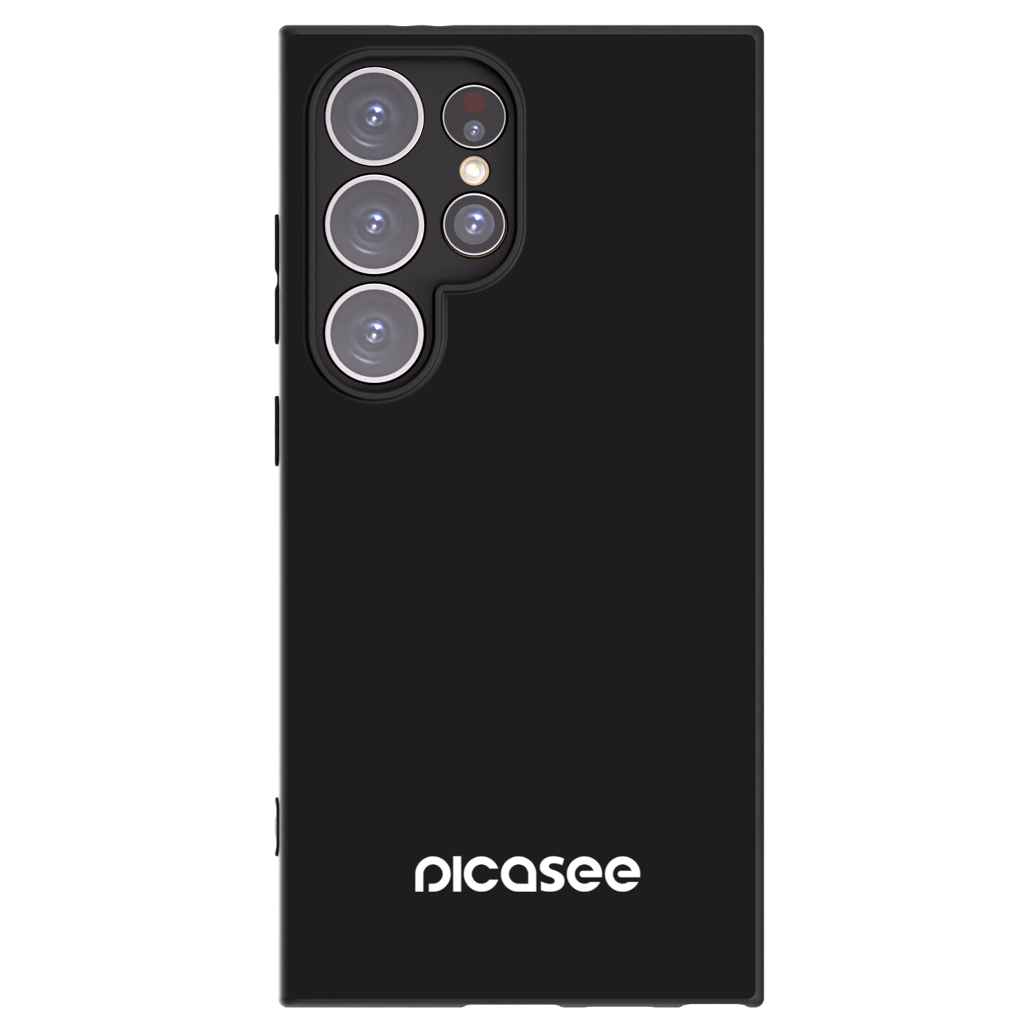 Picasee Μαύρη θήκη σιλικόνης για Samsung Galaxy S24 Ultra S928B 5G - Picasee