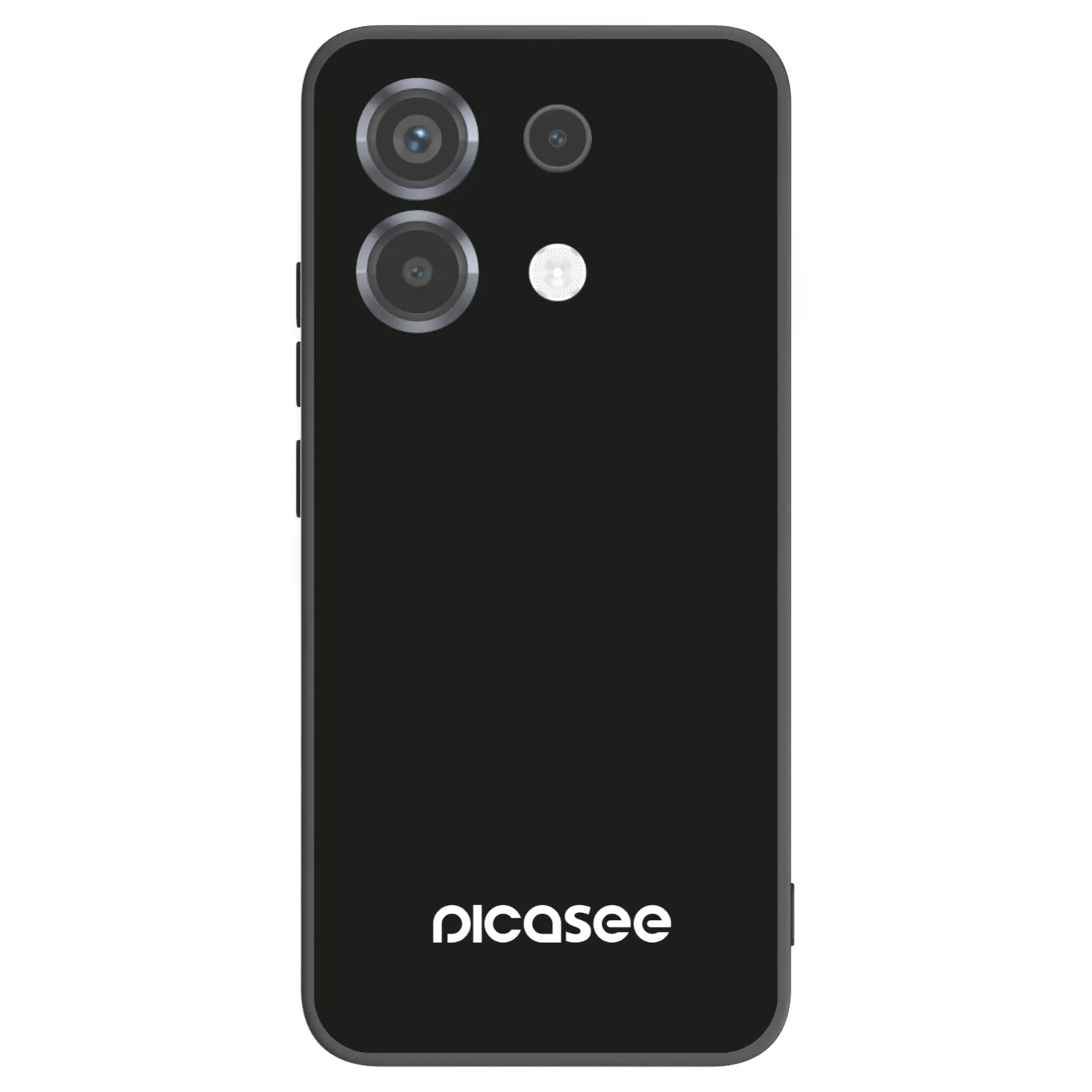 Picasee Μαύρη θήκη σιλικόνης για Xiaomi Poco X6 - Picasee