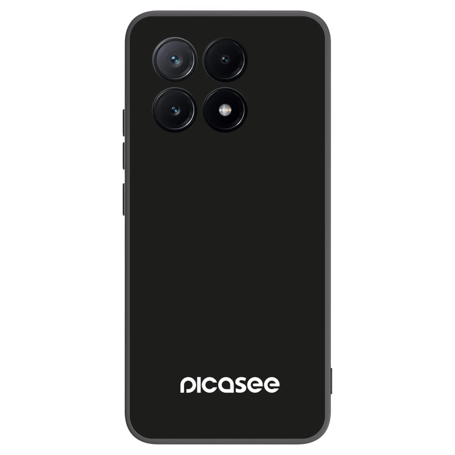Picasee Μαύρη θήκη σιλικόνης για Xiaomi Poco X6 Pro - Picasee
