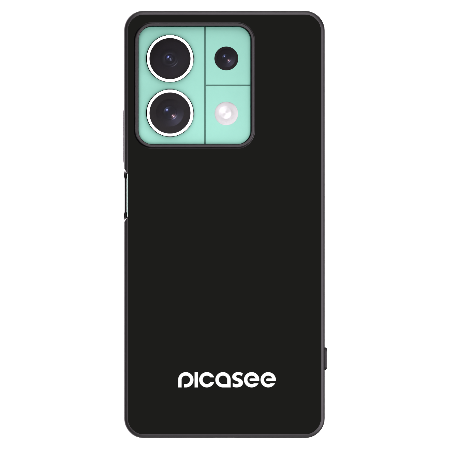 Picasee Μαύρη θήκη σιλικόνης για Xiaomi Redmi Note 13 5G - Picasee