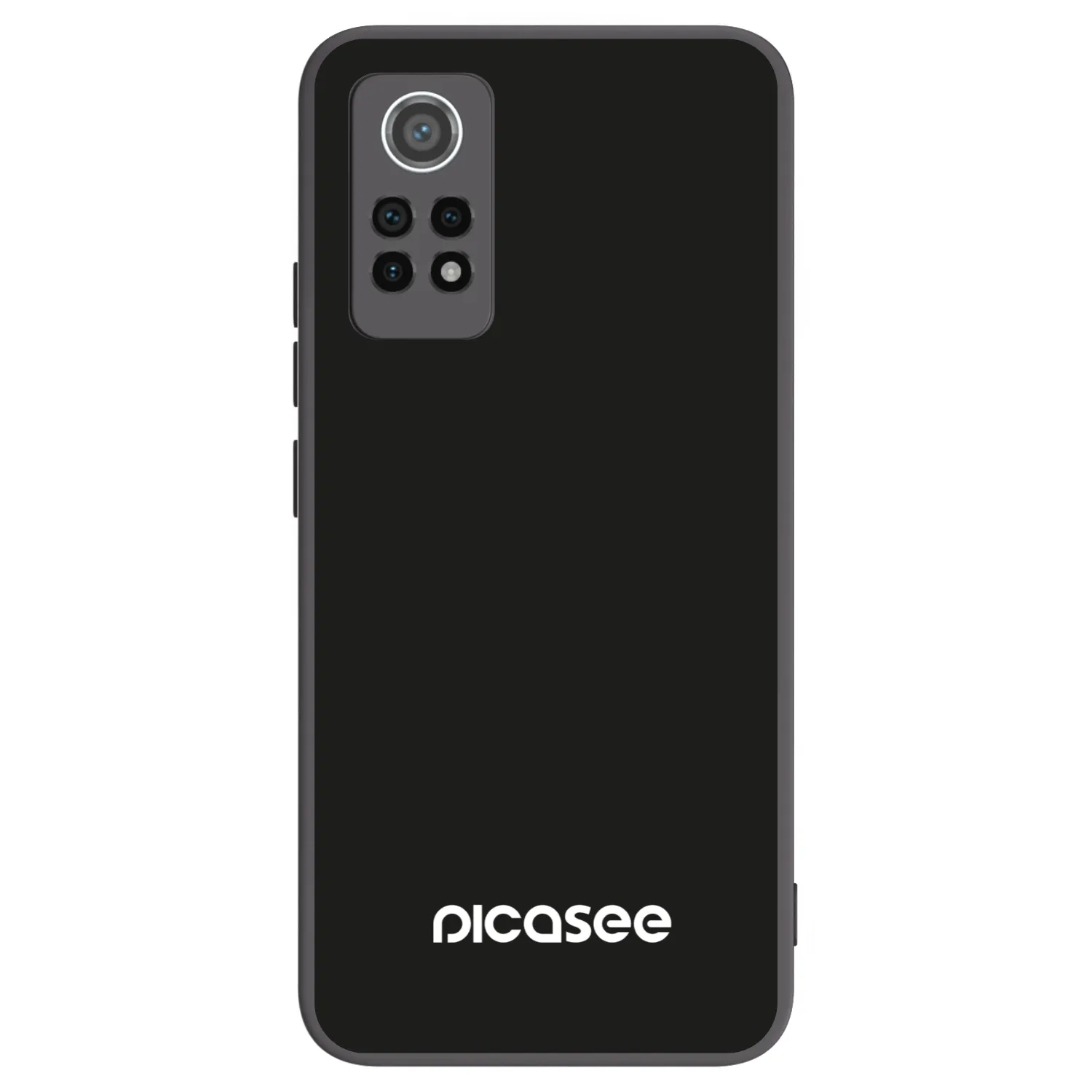 Picasee Μαύρη θήκη σιλικόνης για Xiaomi Redmi Note 12 Pro 4G - Picasee