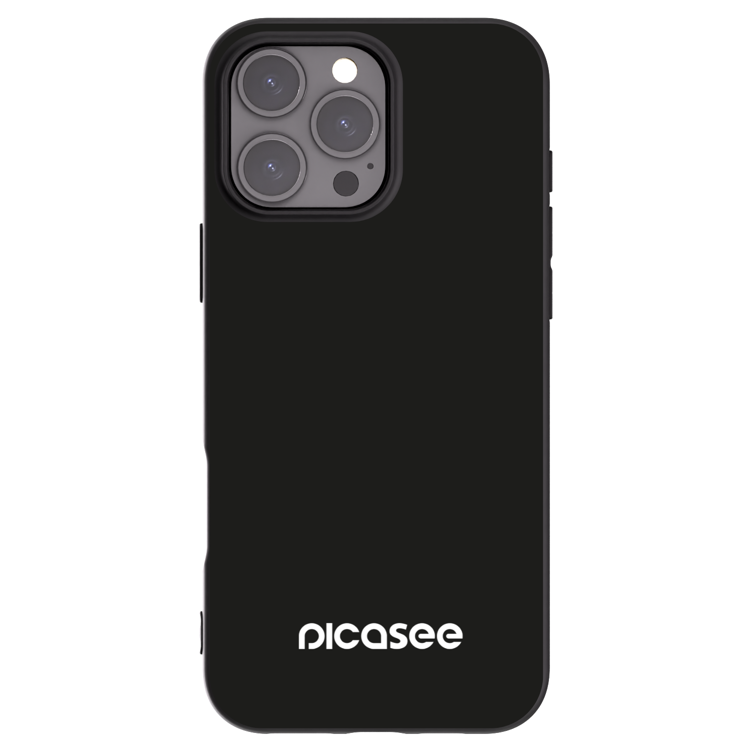 Picasee Μαύρη θήκη σιλικόνης για Apple iPhone 16 Pro Max - Picasee