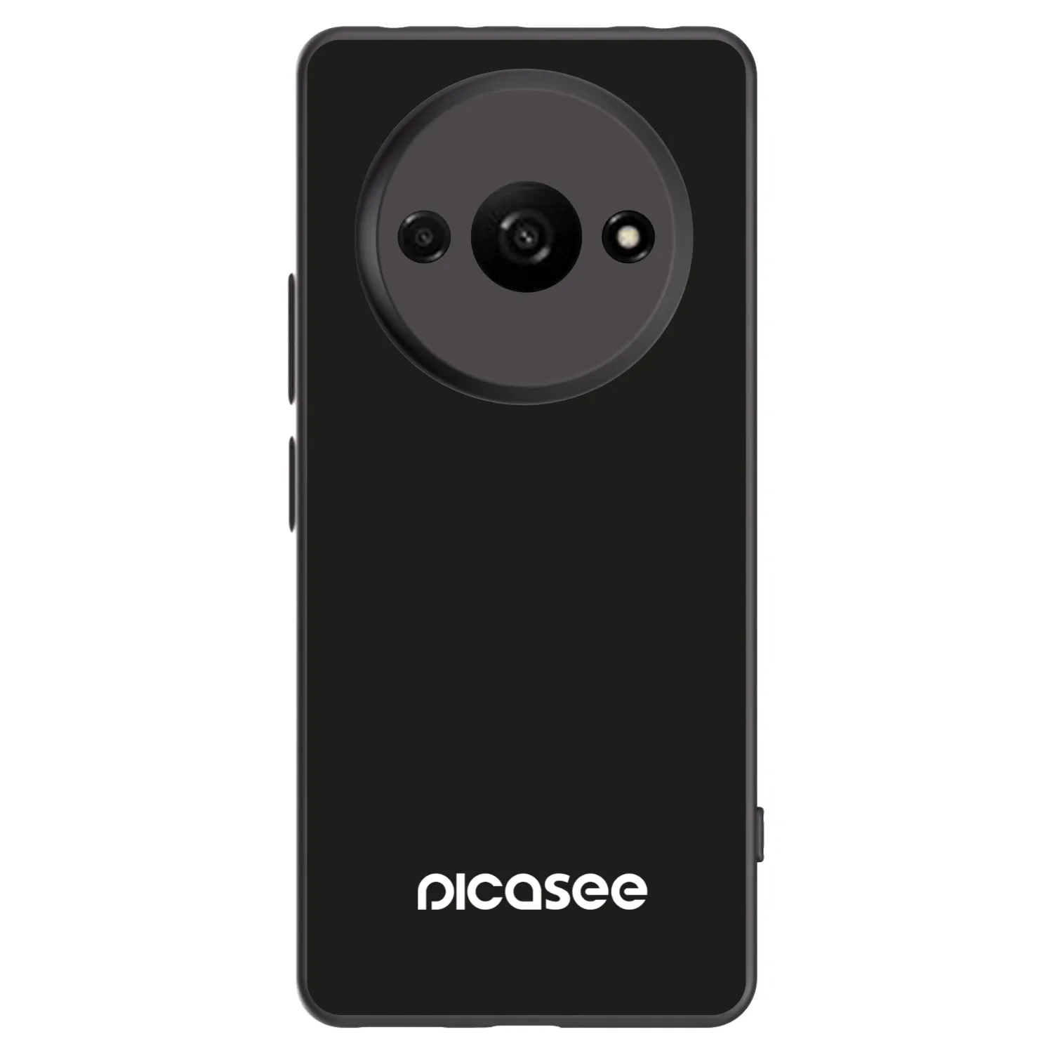 Picasee Μαύρη θήκη σιλικόνης για Xiaomi Redmi A3 - Picasee