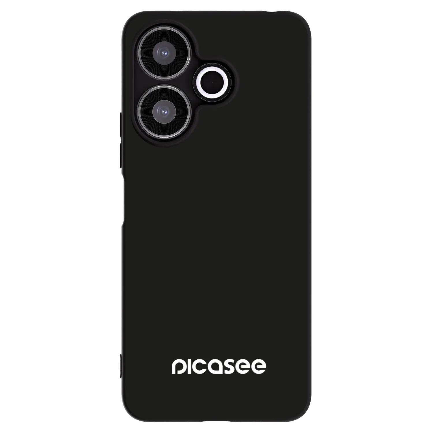 Picasee Μαύρη θήκη σιλικόνης για Xiaomi Redmi 13 4G - Picasee