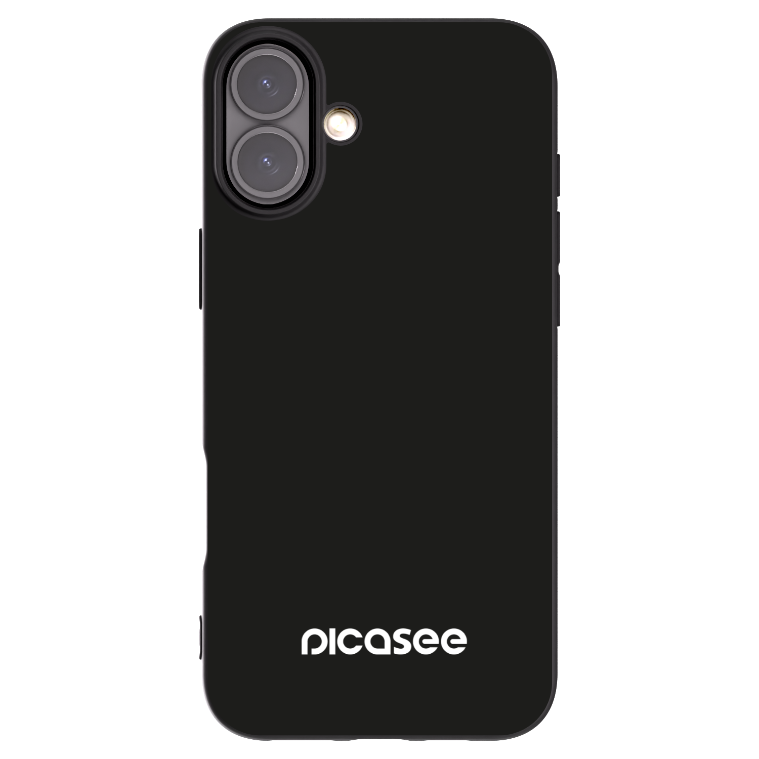 Picasee Μαύρη θήκη σιλικόνης για Apple iPhone 16 Plus - Picasee