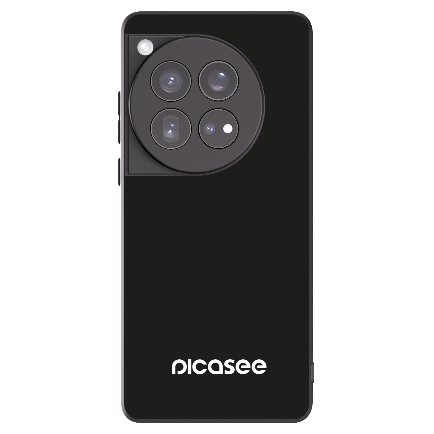 Picasee Μαύρη θήκη σιλικόνης για OnePlus 12 5G - Picasee