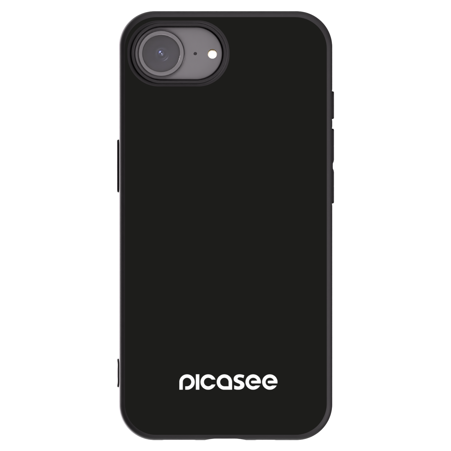 Picasee Μαύρη θήκη σιλικόνης για Apple iPhone 16e - Picasee