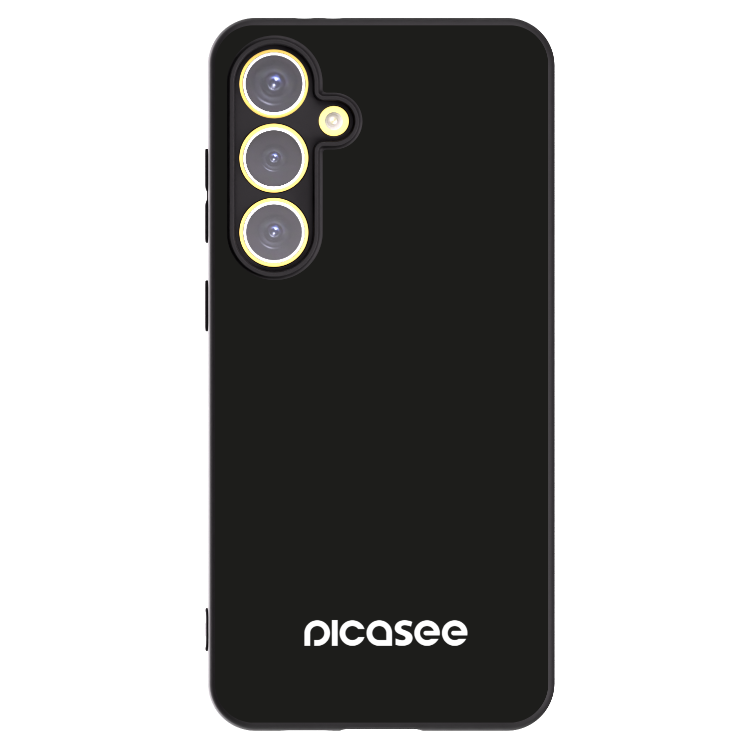 Picasee Μαύρη θήκη σιλικόνης για Samsung Galaxy S24 FE S721B - Picasee