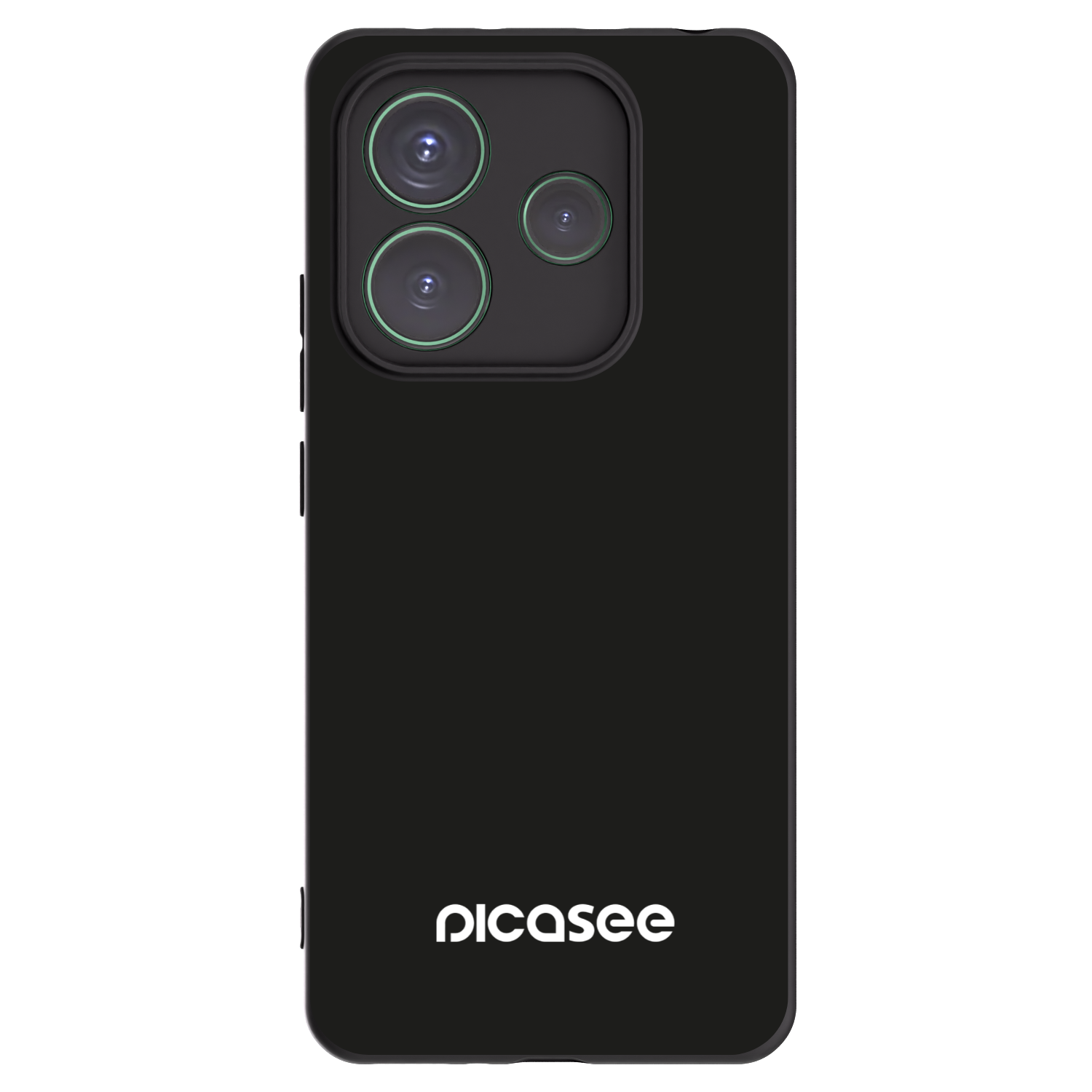 Picasee Μαύρη θήκη σιλικόνης για Xiaomi Redmi Note 14 5G - Picasee