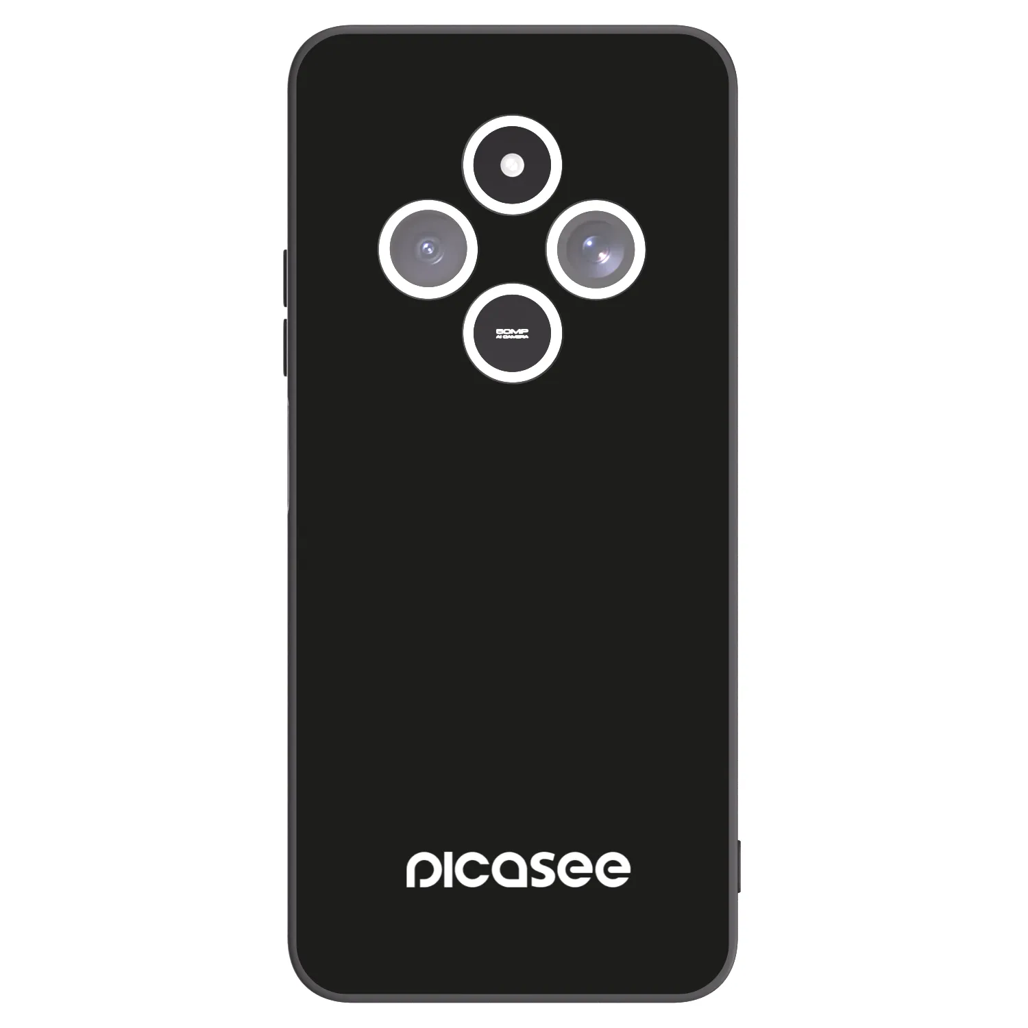 Picasee Μαύρη θήκη σιλικόνης για Xiaomi Redmi 14C - Picasee