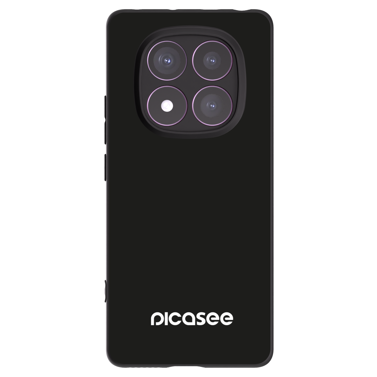 Picasee Μαύρη θήκη σιλικόνης για Xiaomi Redmi Note 14 Pro 4G - Picasee