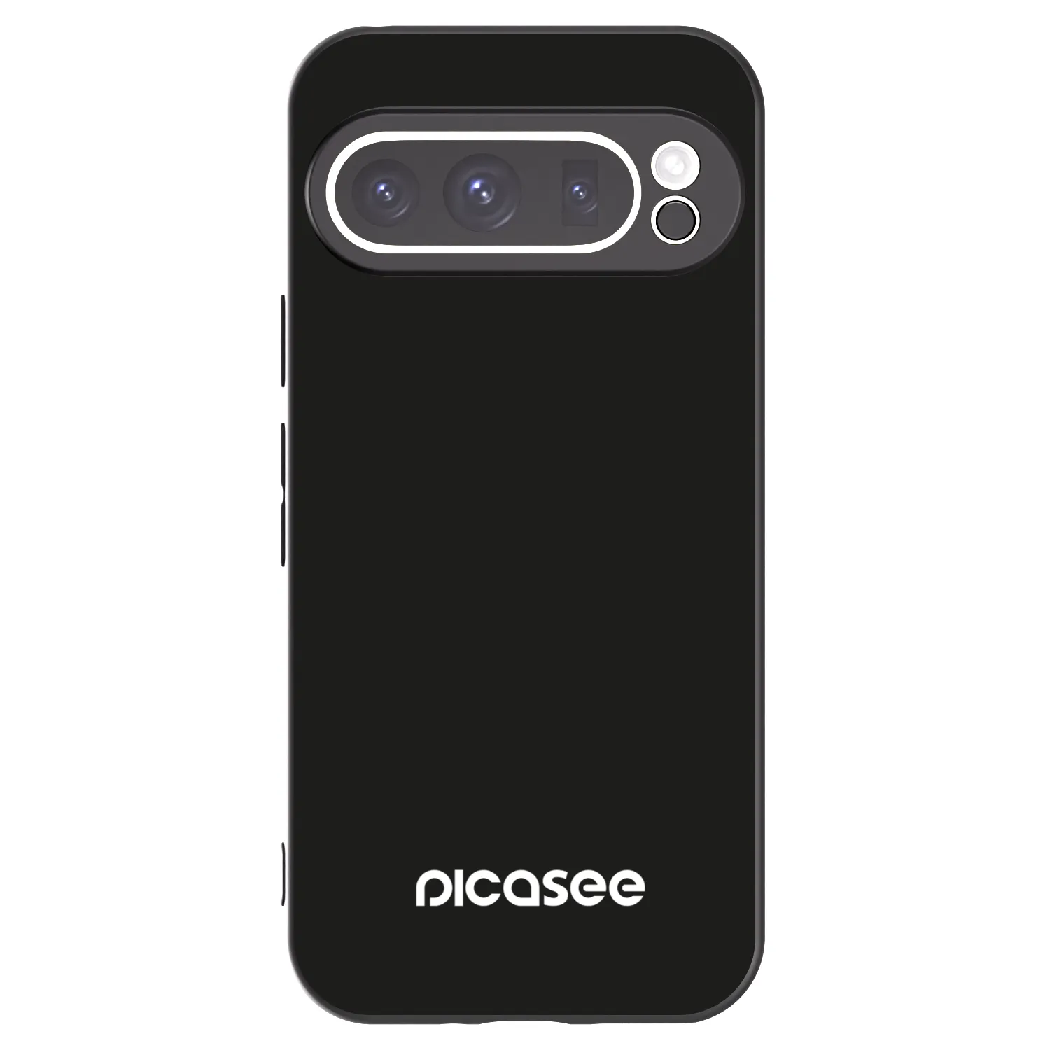 Picasee Μαύρη θήκη σιλικόνης για Google Pixel 9 Pro - Picasee