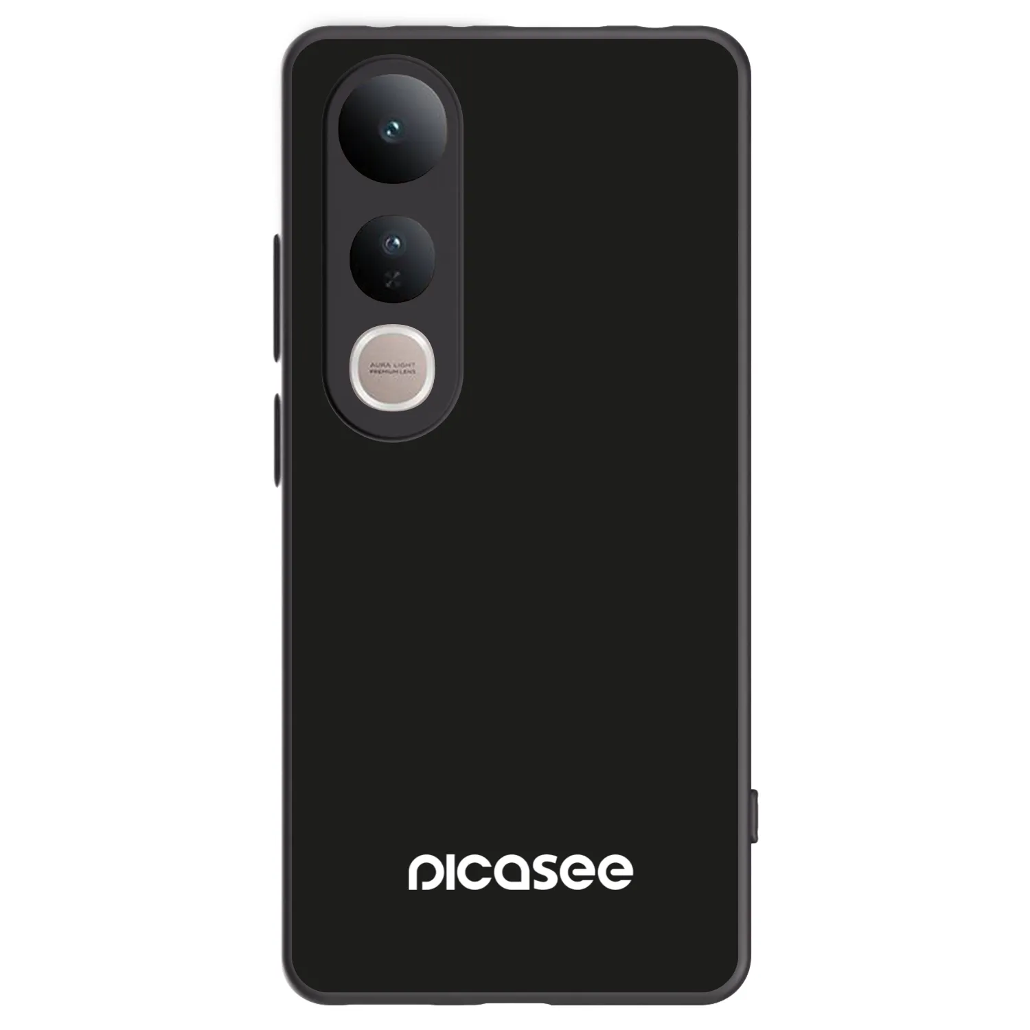 Picasee Μαύρη θήκη σιλικόνης για Vivo V50 Lite 5G - Picasee
