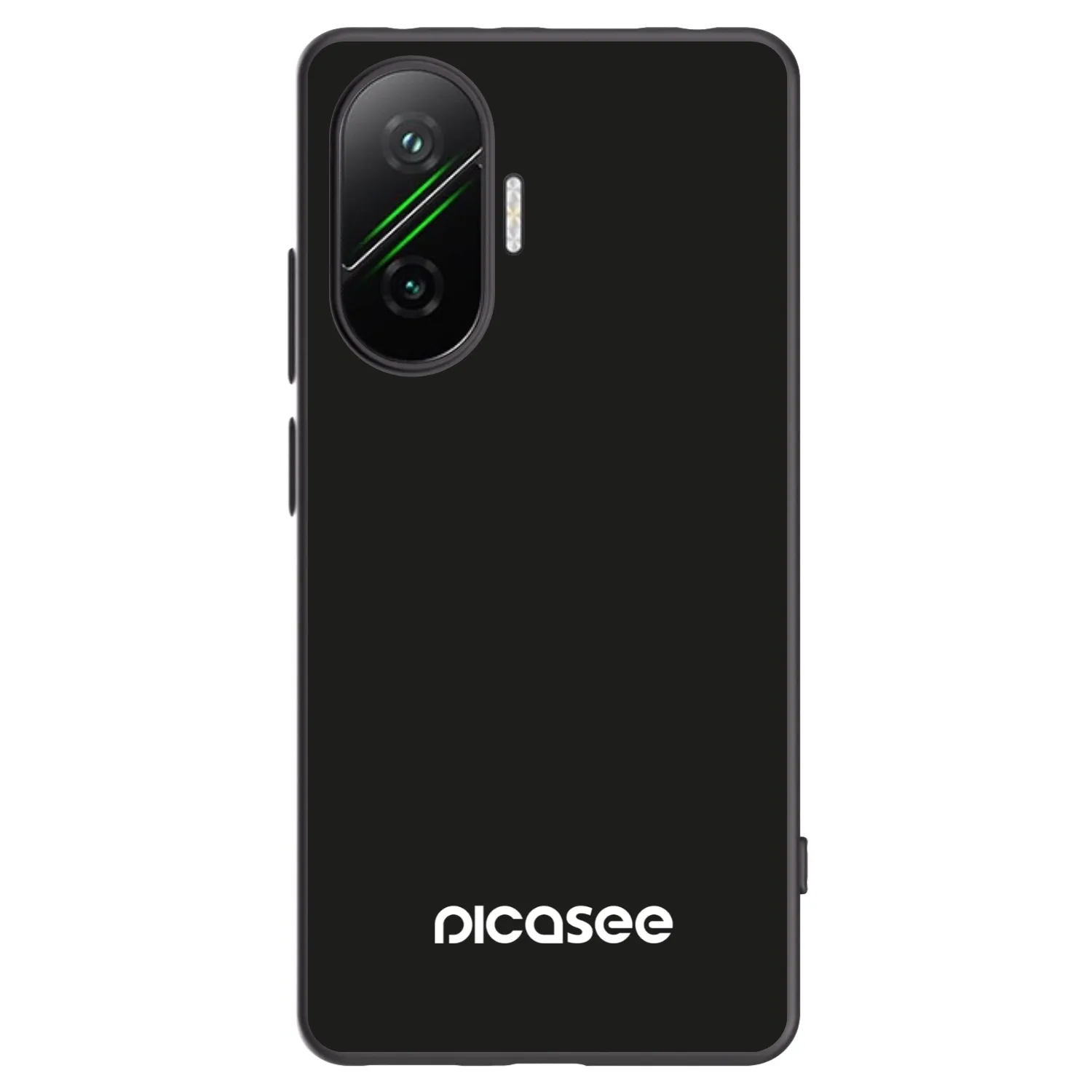 Picasee Μαύρη θήκη σιλικόνης για Xiaomi Poco F7 5G - Picasee