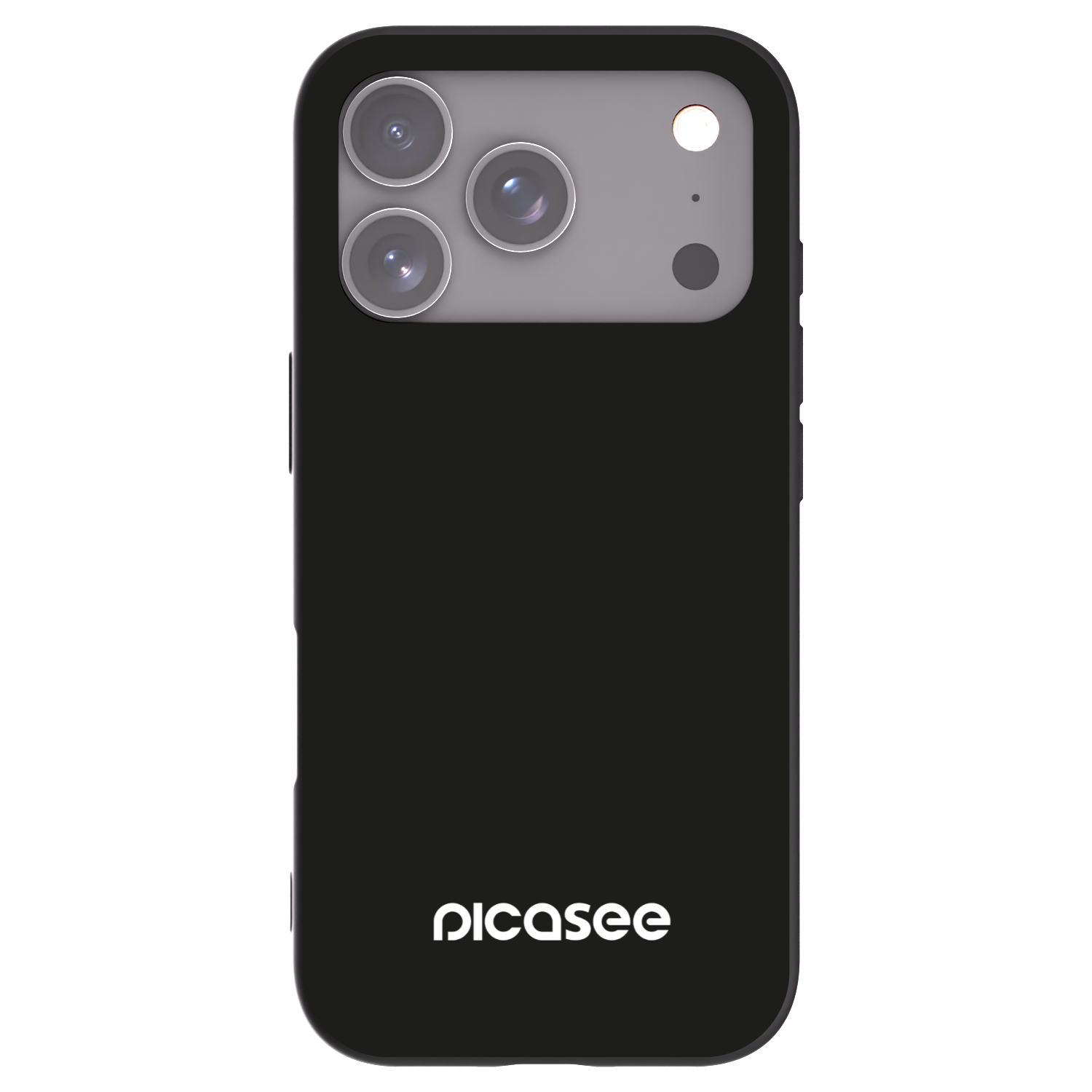 Picasee Μαύρη θήκη σιλικόνης για Apple iPhone 17 Pro - Picasee
