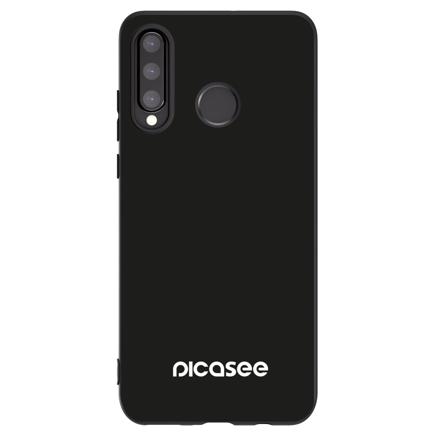 Picasee Μαύρη θήκη σιλικόνης για Huawei P30 Lite - Picasee