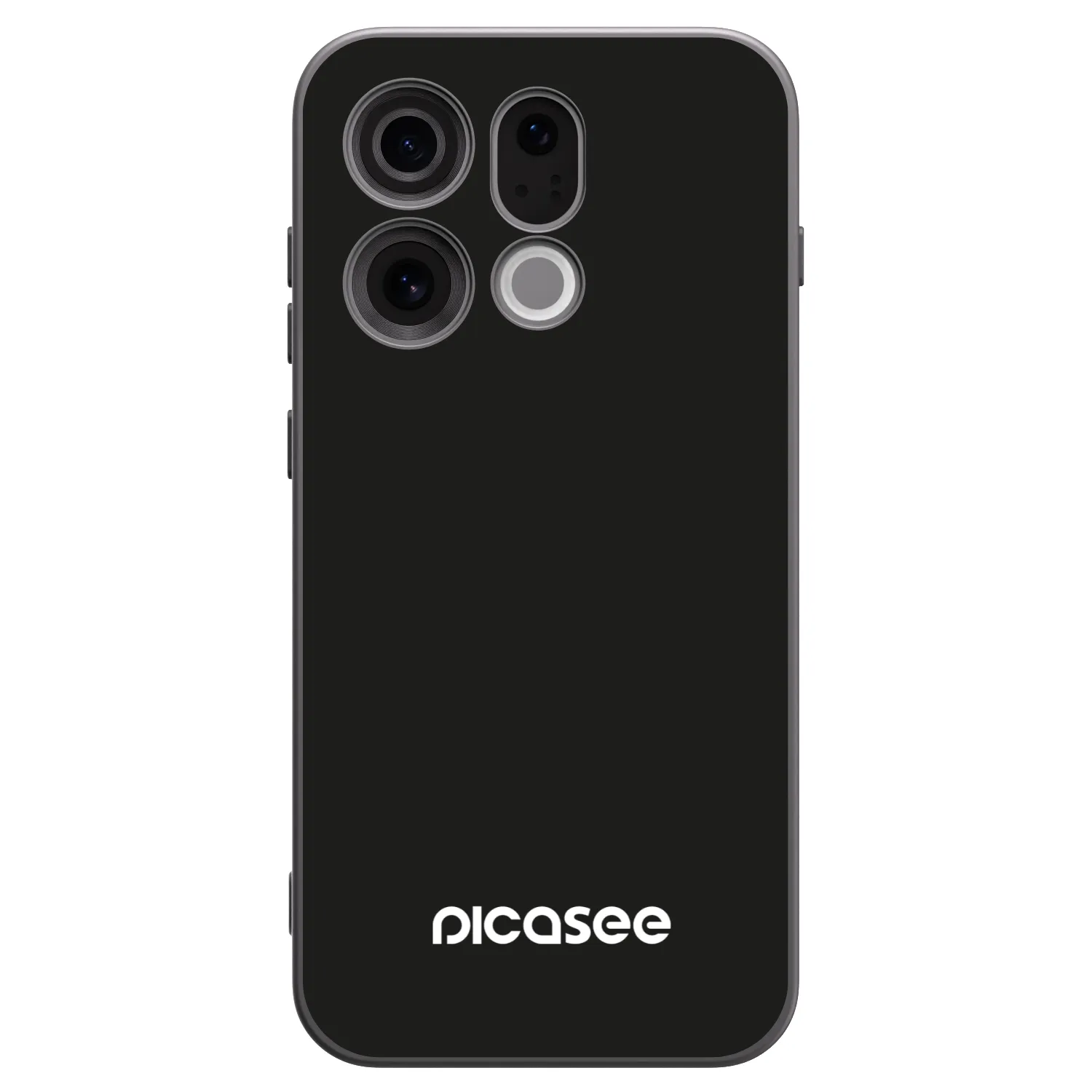 Picasee Μαύρη θήκη σιλικόνης για OPPO Find X9 - Picasee