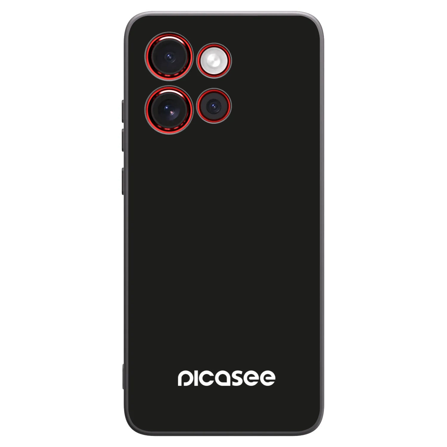 Picasee Μαύρη θήκη σιλικόνης για Motorola Edge 60 Neo 5G - Picasee