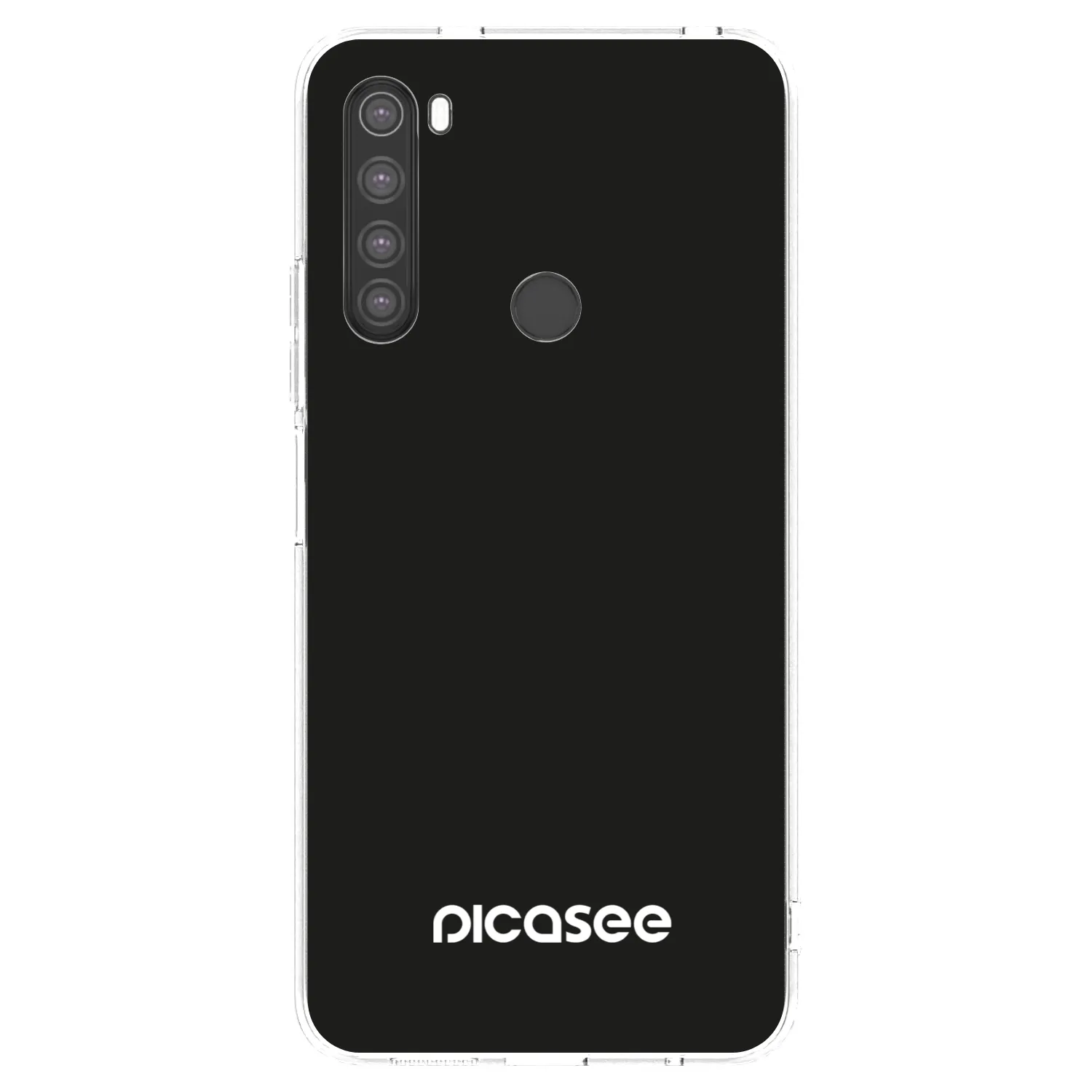 Picasee διαφανής θήκη σιλικόνης Xiaomi Redmi Note 8 - Picasee