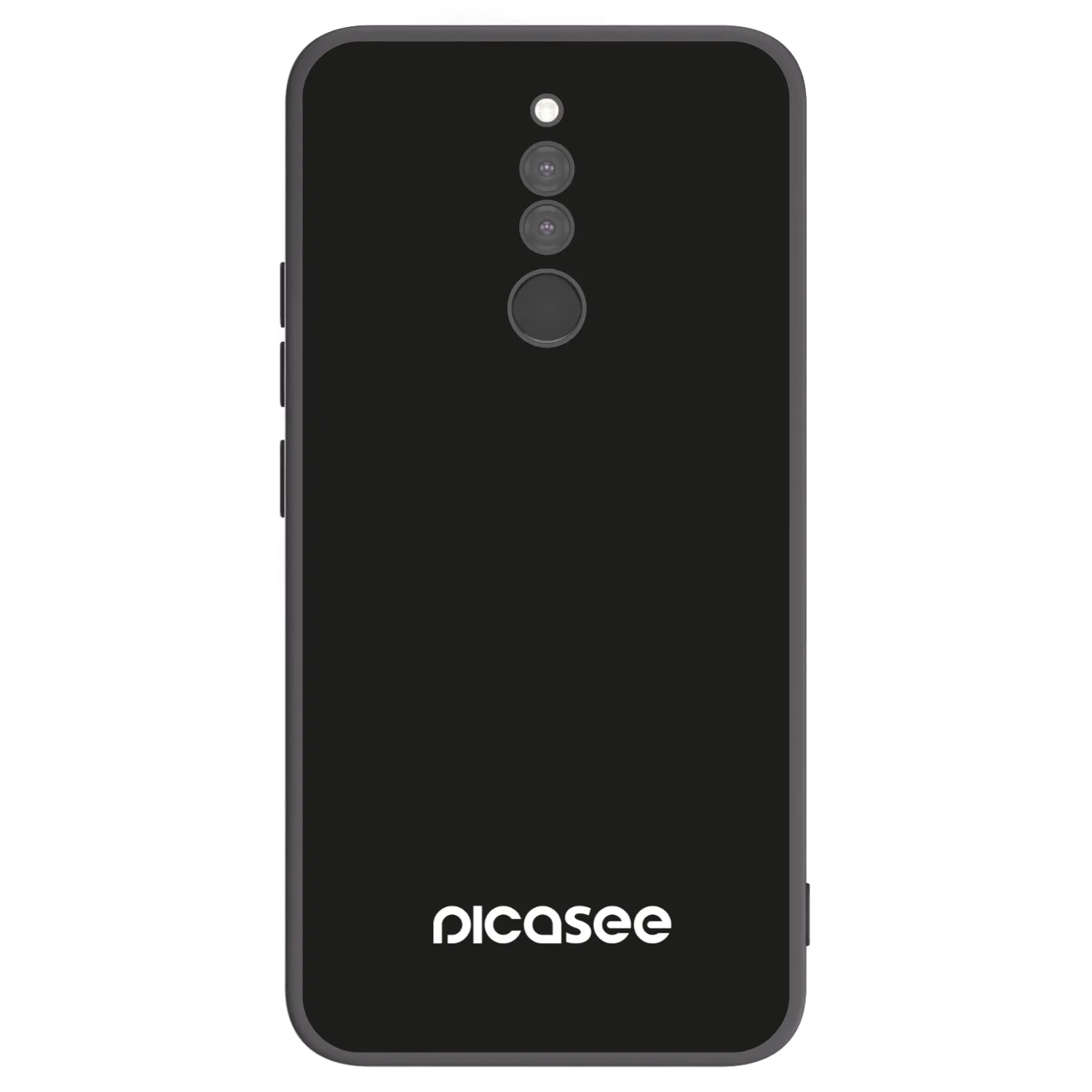 Picasee Μαύρη θήκη σιλικόνης για Xiaomi Redmi 8 - Picasee