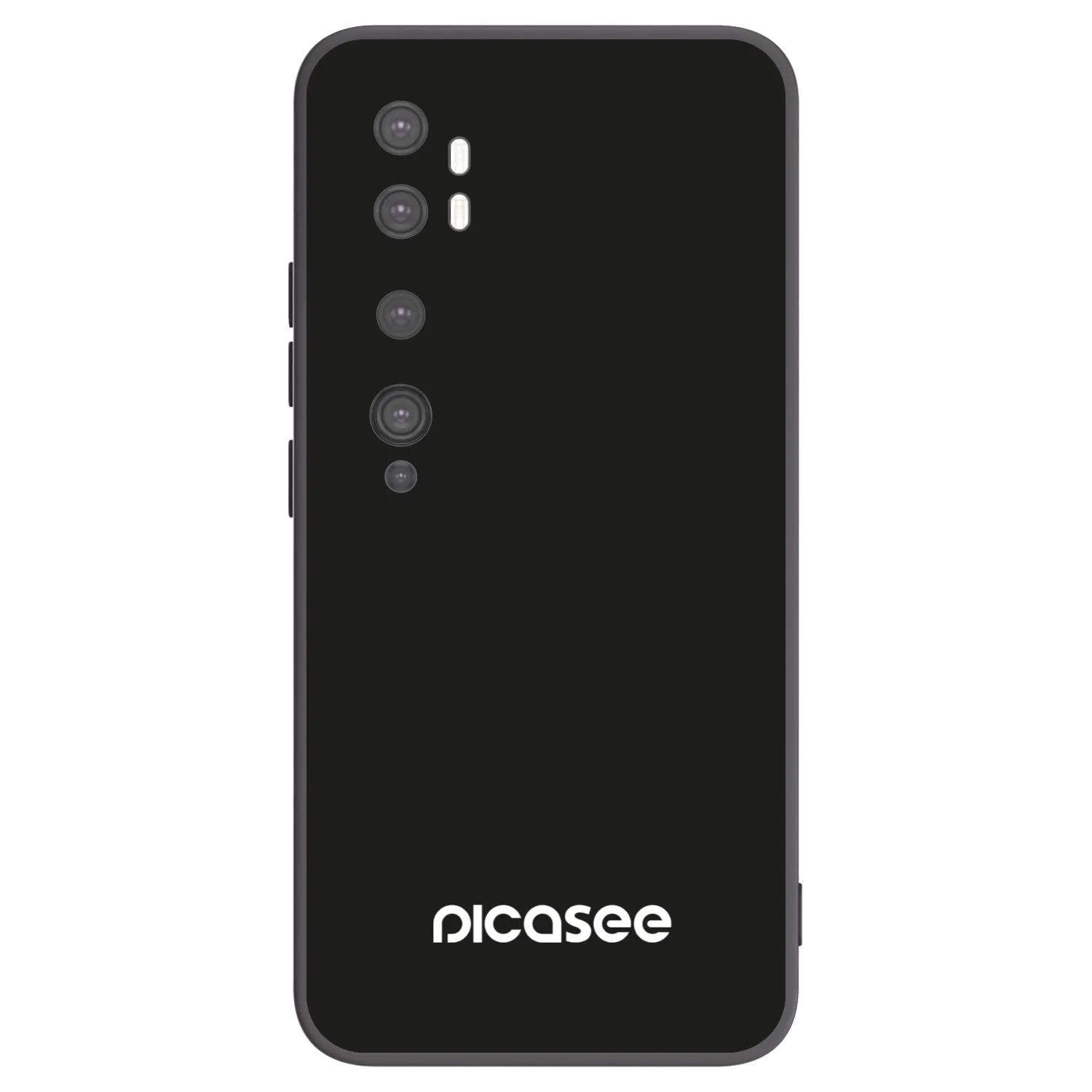 Picasee Μαύρη θήκη σιλικόνης για Xiaomi Mi Note 10 (Pro) - Picasee