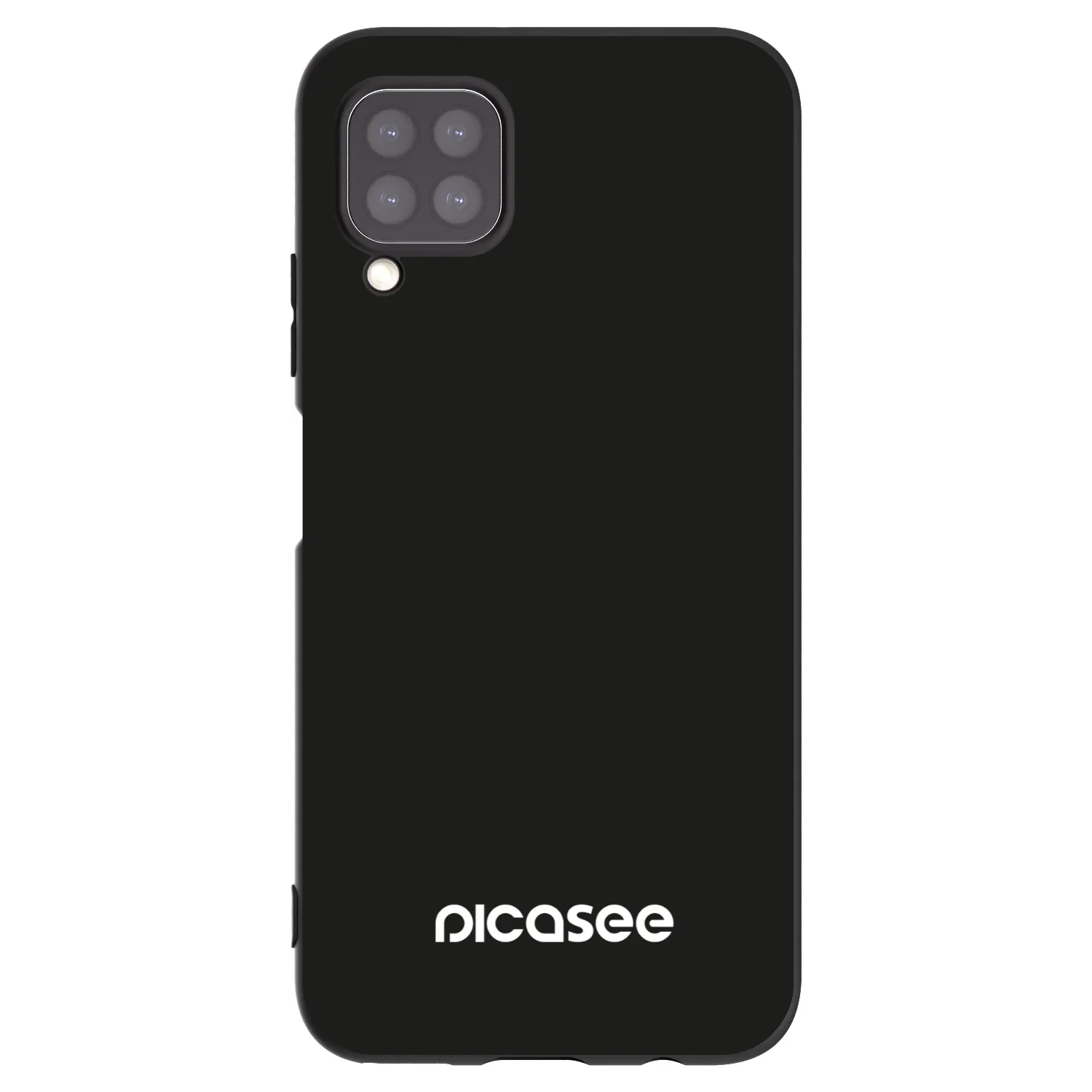 Picasee Μαύρη θήκη σιλικόνης για Huawei P40 Lite - Picasee