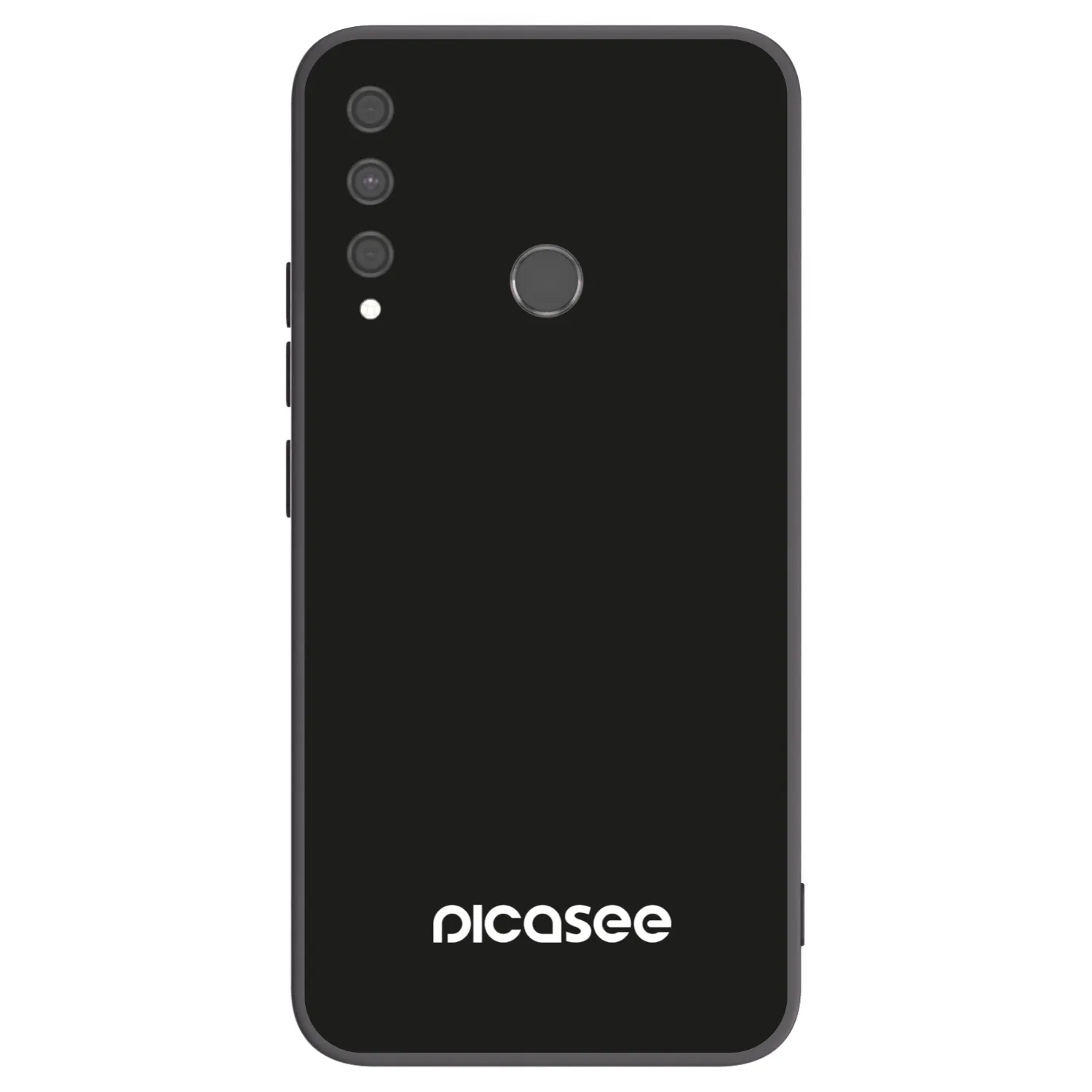 Picasee Μαύρη θήκη σιλικόνης για Huawei P40 Lite E - Picasee