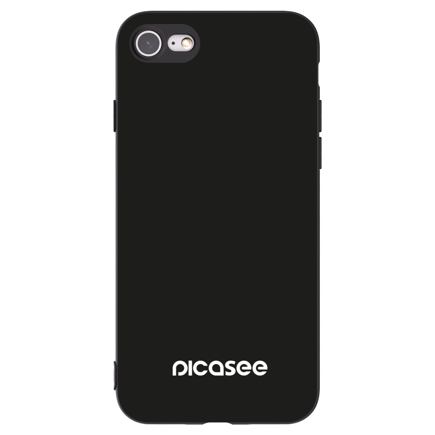 Picasee Μαύρη θήκη σιλικόνης για Apple iPhone SE 2020 - Picasee
