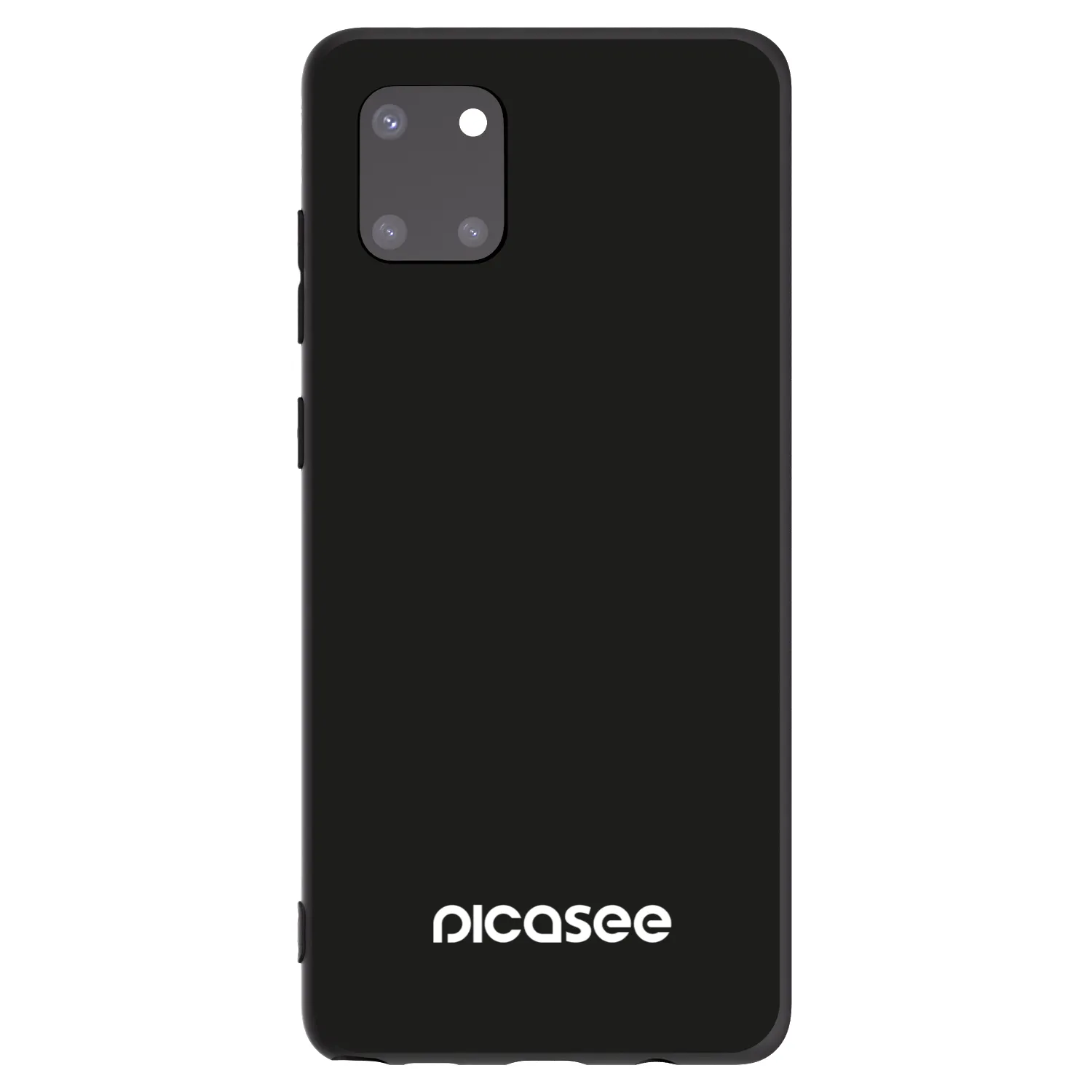 Picasee Μαύρη θήκη σιλικόνης για Samsung Galaxy Note 10 Lite N770F - Picasee