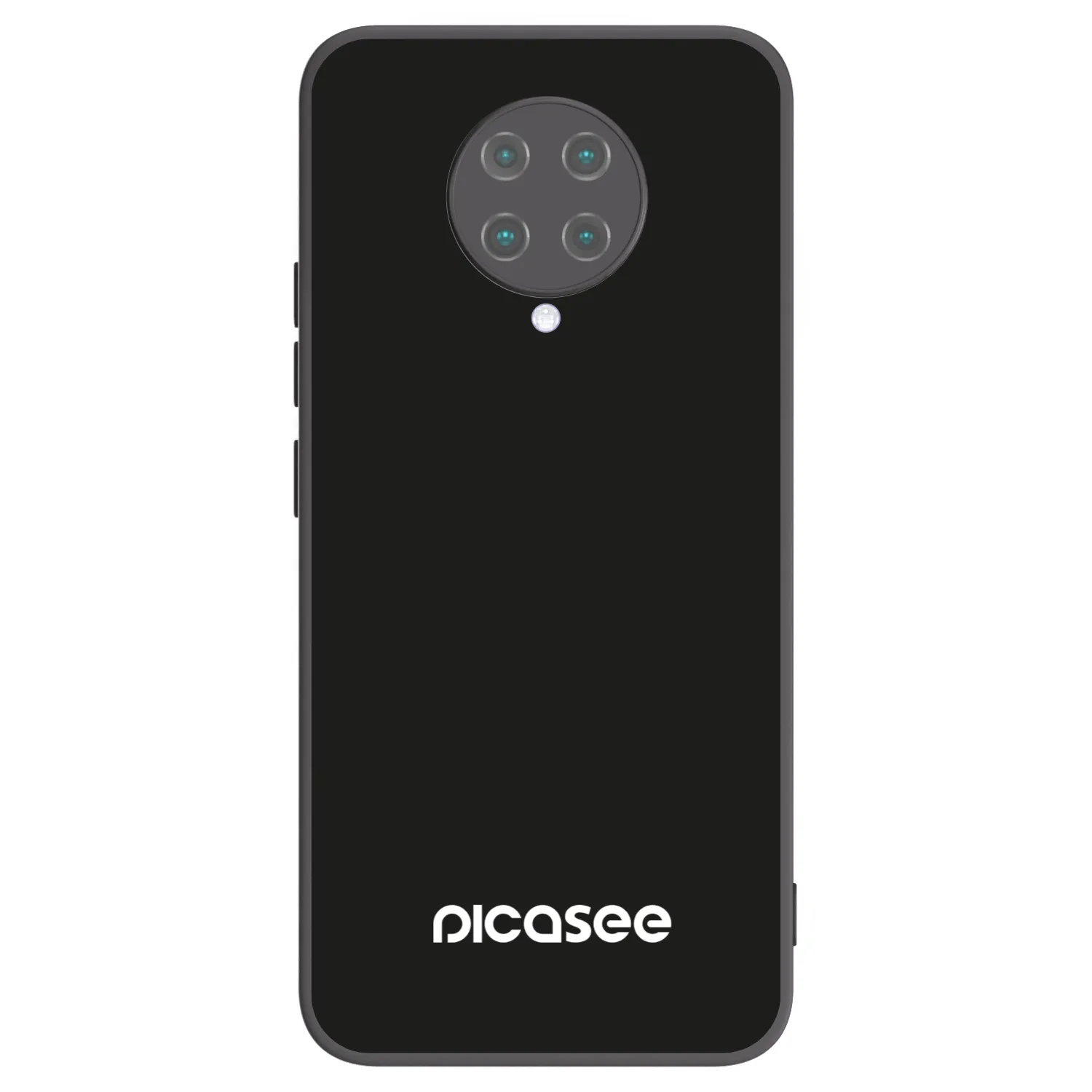 Picasee Μαύρη θήκη σιλικόνης για Xiaomi Poco F2 Pro - Picasee