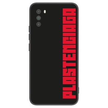 Picasee Μαύρη θήκη σιλικόνης για Xiaomi Poco M3 - Plastenciaga