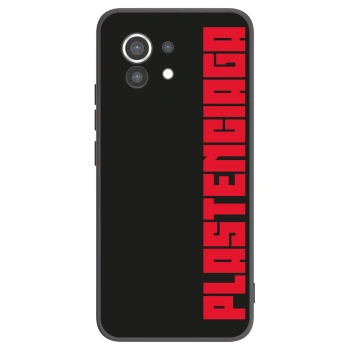 Picasee Μαύρη θήκη σιλικόνης για Xiaomi Mi 11 - Plastenciaga