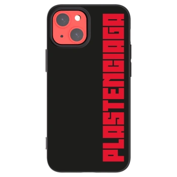 Picasee Μαύρη θήκη σιλικόνης για Apple iPhone 13 mini - Plastenciaga