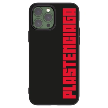 Picasee Μαύρη θήκη σιλικόνης για Apple iPhone 13 Pro Max - Plastenciaga