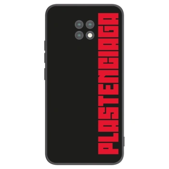 Picasee Μαύρη θήκη σιλικόνης για Xiaomi Redmi Note 9T - Plastenciaga