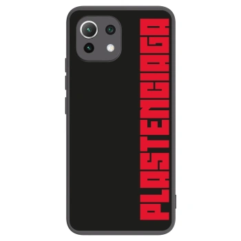 Picasee Μαύρη θήκη σιλικόνης για Xiaomi 11 Lite 5G NE - Plastenciaga