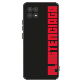 Picasee Μαύρη θήκη σιλικόνης για Realme 8i - Plastenciaga