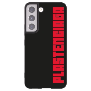 Picasee Μαύρη θήκη σιλικόνης για Samsung Galaxy S22 5G - Plastenciaga