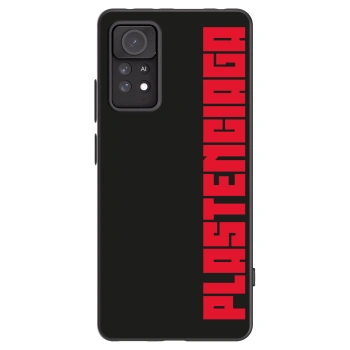 Picasee Μαύρη θήκη σιλικόνης για Xiaomi Redmi Note 11 Pro - Plastenciaga