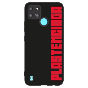 Picasee Μαύρη θήκη σιλικόνης για Realme C21Y - Plastenciaga